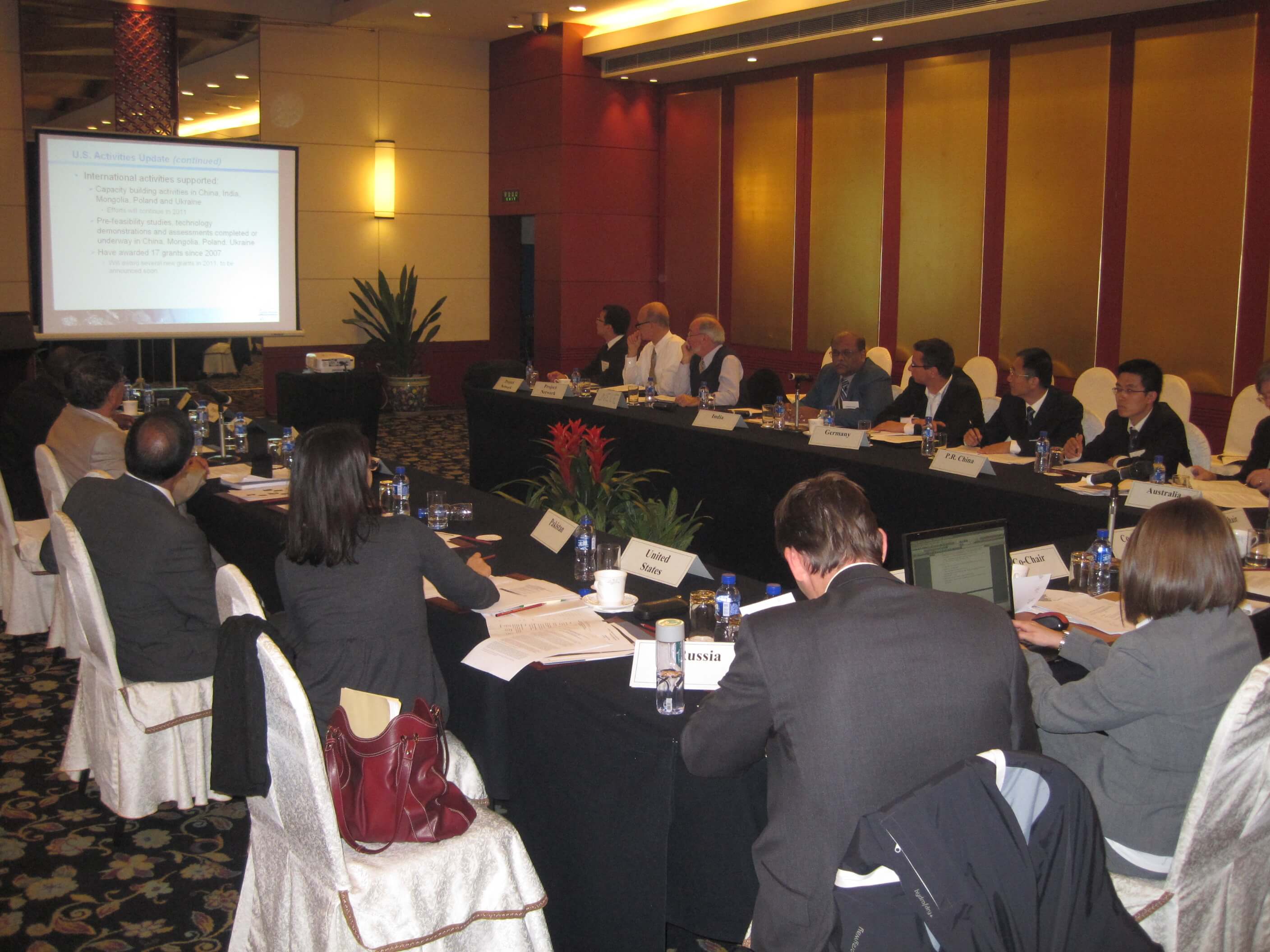 Presentation on U.S. activities at the GMI Coal Mines Subcommittee meeting in China, 2010. <br><span class='small text-muted'>(2010, Beijing, China)</span>